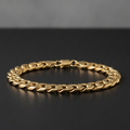 Pulso Barbado Oro Laminado 18K