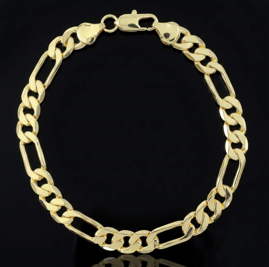 Pulso Fígaro 3x1 Oro Laminado 18K